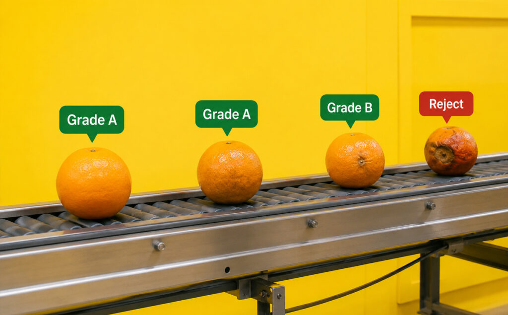 Grading - Fresh Produce Quality Specification